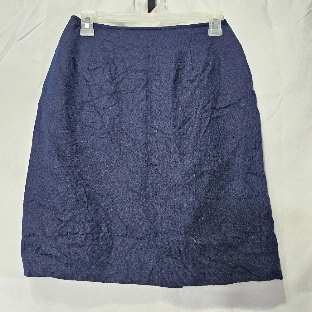 Hugo Buscati Milano navy blue business skirt size unknown